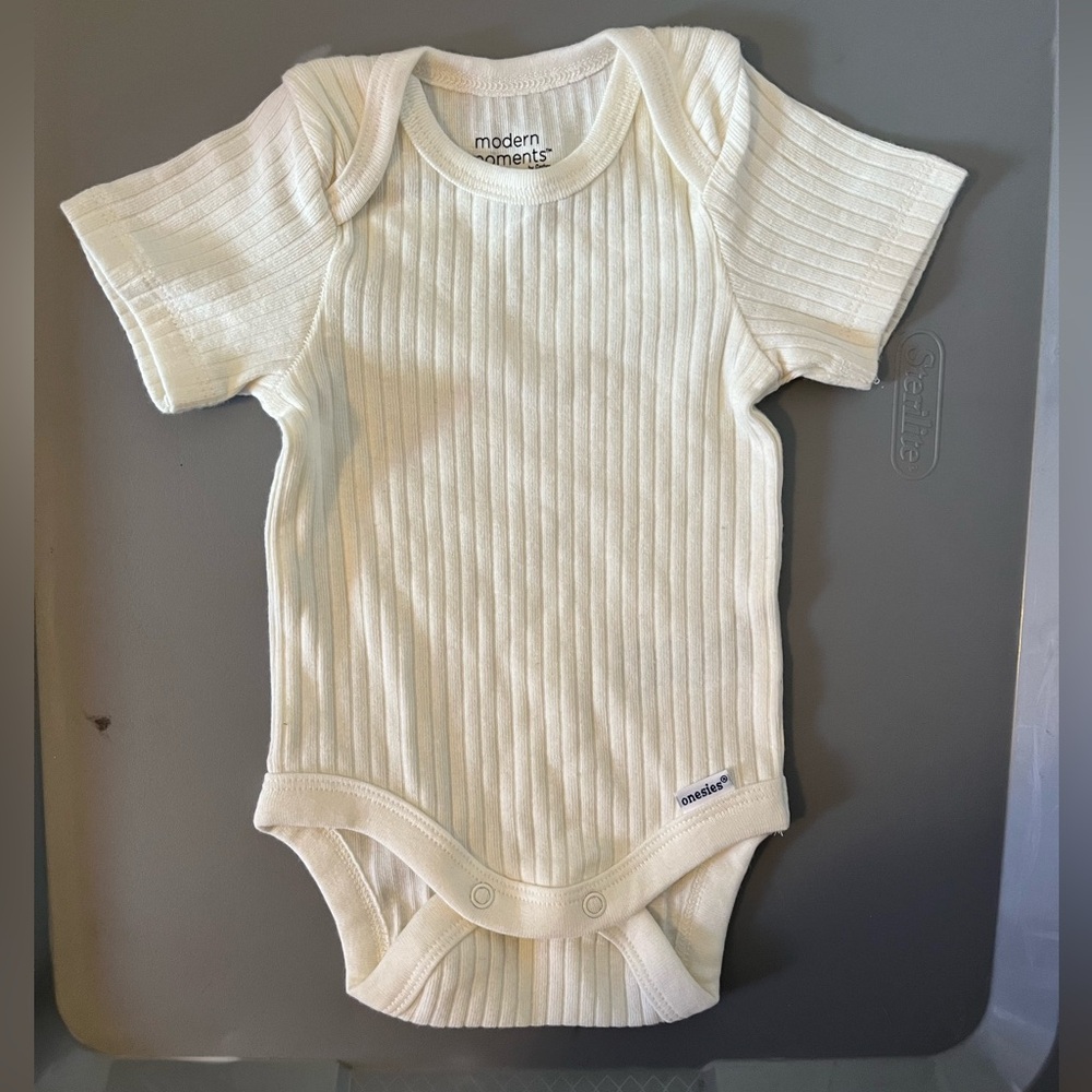 Modern moments onesie newborn size